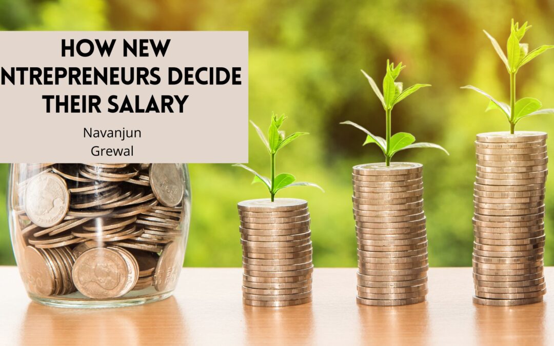 How New Entrepreneurs Decide Their Salary